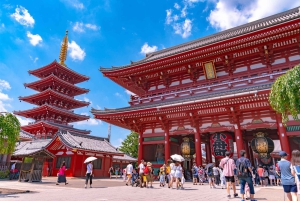 Tokyo: Matcha-tillverkning med mochi-godis i Asakusa