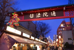 Tokyo: Matcha-tillverkning med mochi-godis i Asakusa