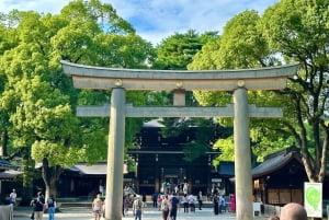 Tokio: Wycieczka piesza po świątyni Meiji Jingu i kultura shinto