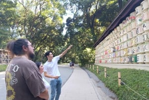 Tokio: Wycieczka piesza po świątyni Meiji Jingu i kultura shinto