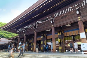 Tokio: Wycieczka piesza po świątyni Meiji Jingu i kultura shinto
