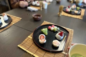 Tokyo: Kurs i å lage mochi og nerikiri med matcha-smaking