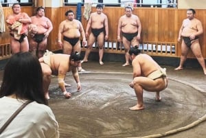 Tokyo: tour mattutino per assistere agli allenamenti di sumo in una vera scuderia