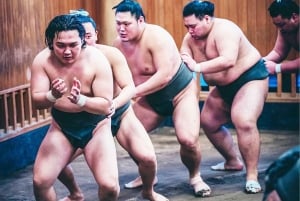 Tokyo: tour mattutino per assistere agli allenamenti di sumo in una vera scuderia