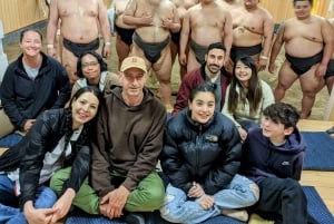 Токио: просмотр утренней тренировки по сумо