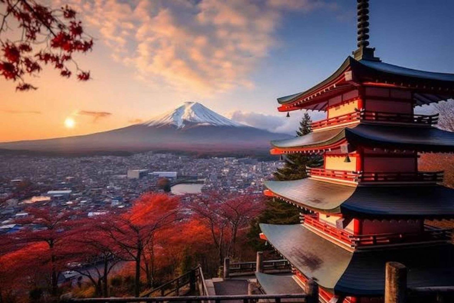 De Tóquio: Tour privado personalizável de um dia ao Monte Fuji e Hakone