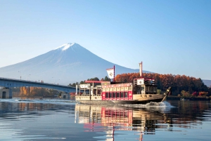 Tokio: Mt. Fuji 5th Station, Kawaguchiko-tour met boottocht