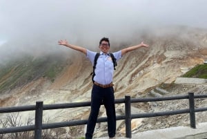 Tokyo: Fuji-fjellet og Hakone-tur med taubane og cruise