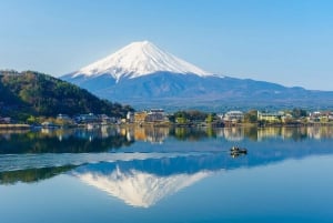 Tokyo : Excursion d'une journée dans la région du Mont Fuji, Oshino Hakkai et le lac Kawaguchi