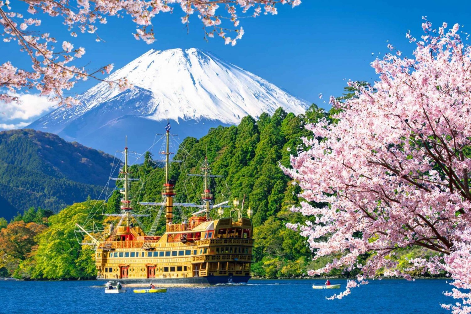 Tokyo: Mt. Fuji & Hakone Day Trip with Cable Car & Cruise