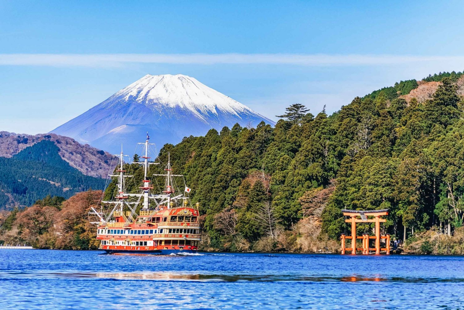 Tokyo: Mt. Fuji, Hakone, Lake Ashi Cruise and Bullet Train