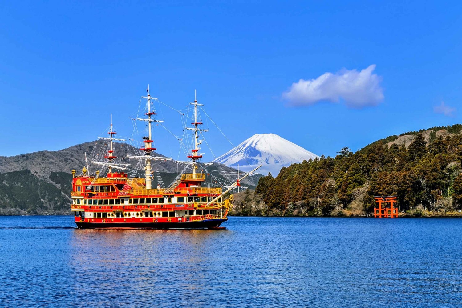 Tokyo: Mt. Fuji, Hakone, Lake Ashi Cruise and Bullet Train in Tokyo