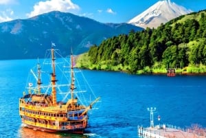 Tokyo : visite privée personnalisable d'une journée du mont Fuji et de Hakone