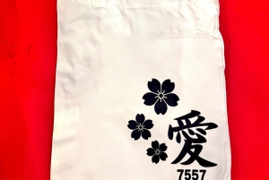Tokio: Experiencia de creación de un sello con tu nombre y una bolsa o bolso tote