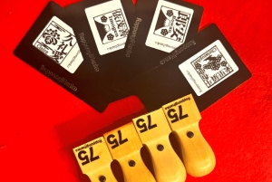 Tokio: Experiencia de creación de un sello con tu nombre y una bolsa o bolso tote