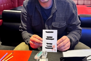 Tokio: Experiencia de creación de un sello con tu nombre y una bolsa o bolso tote