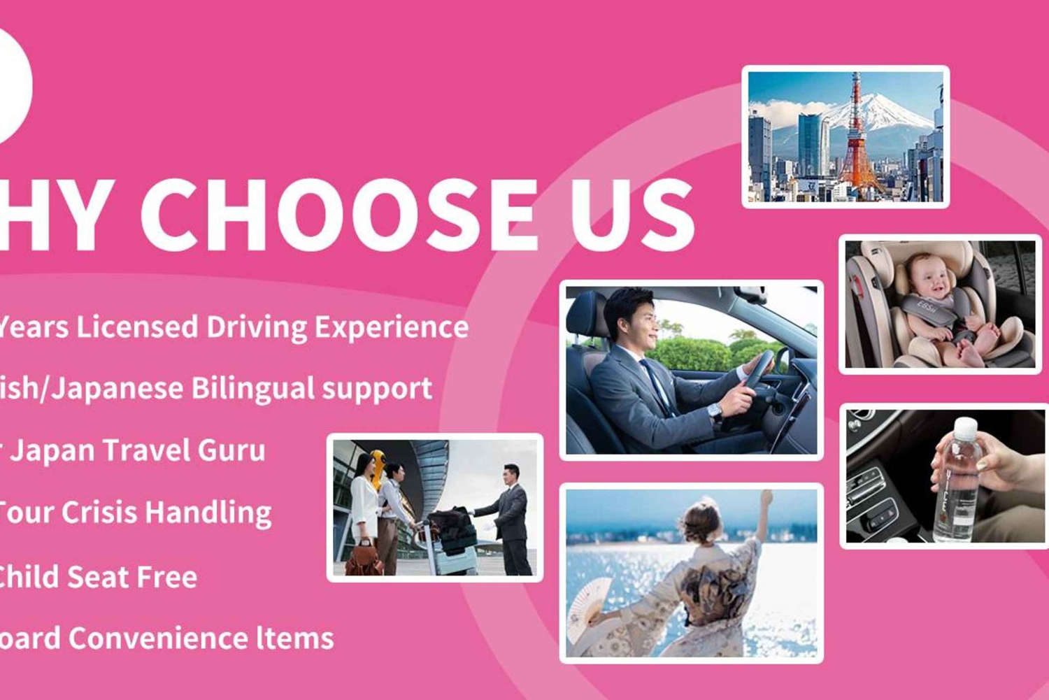 Tokion Narita/Haneda-lentokentän yksityinen kuljetus