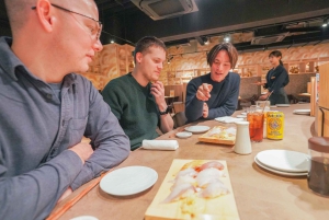 Tokyo: tour gastronomico serale a Shinjuku - sushi, manzo wagyu