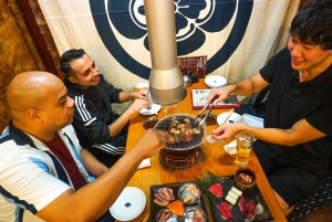 Tokyo: tour gastronomico serale a Shinjuku - sushi, manzo wagyu