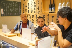 Tokyo: tour gastronomico serale a Shinjuku - sushi, manzo wagyu