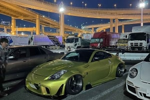 Daikoku JDM car meet experience in a GTR-R35