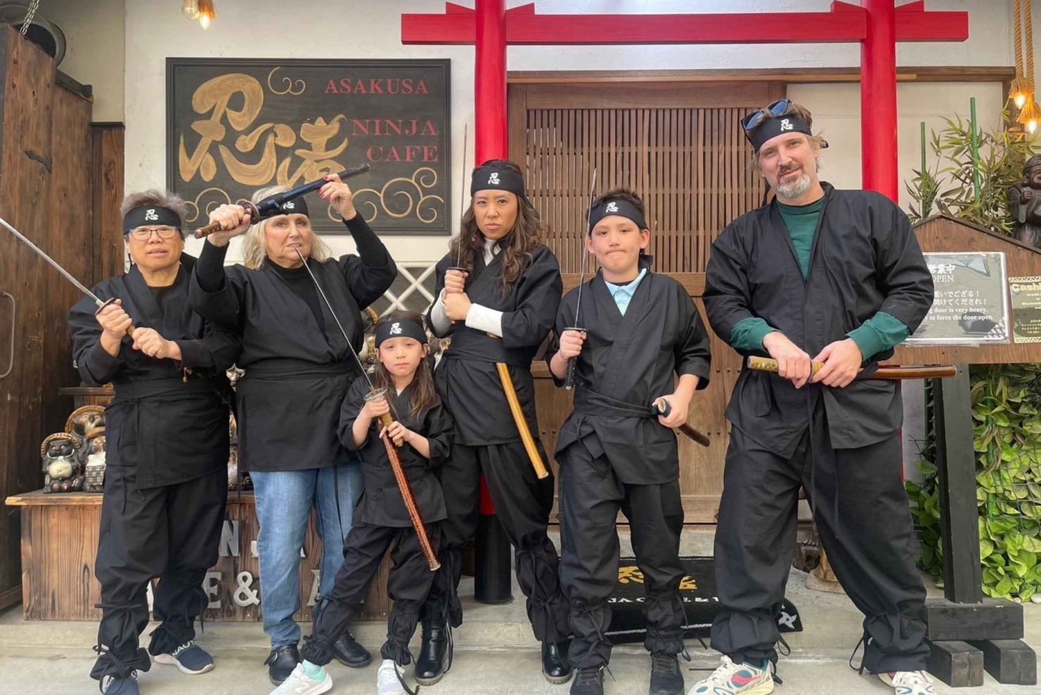 Tokyo : Ninja Experience Cafe Asakusa