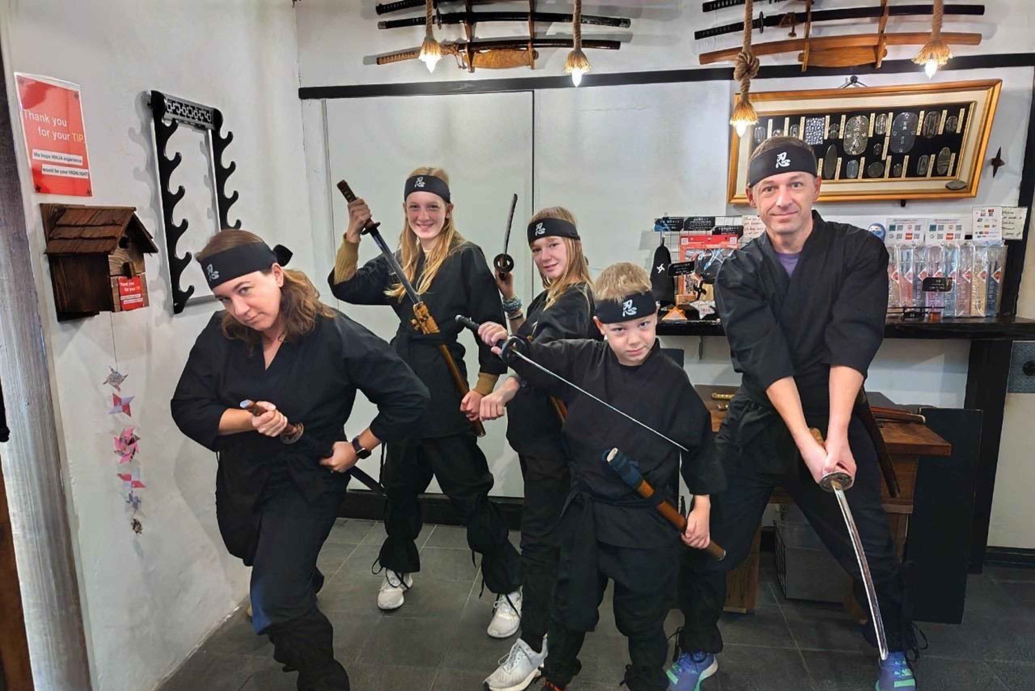 Tokyo : Ninja Experience Cafe Asakusa