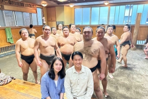 Tokio: no es un espectáculo, es un entrenamiento de sumo profesional con expertos