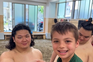 Tokio: no es un espectáculo, es un entrenamiento de sumo profesional con expertos