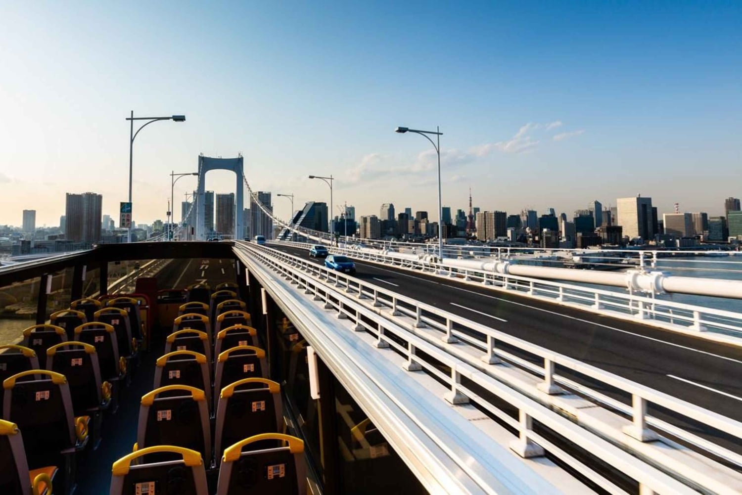 Tokyo: Open Top Sightseeing Bus med audioguide