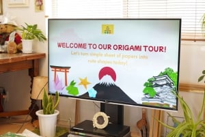 東京：地元の家でお茶とお菓子を楽しみながら折り紙を折りましょう