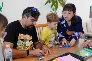 東京：地元の家でお茶とお菓子を楽しみながら折り紙を折りましょう