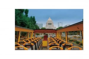 Tokio: 60min de tour panorámico en autobús descapotable con audioguía
