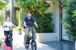 Tokyo : visite privée de 2 heures à vélo électrique des temps forts de la ville