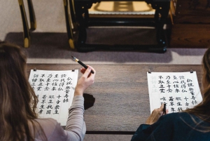 Tokio: caligrafía privada y meditación con un monje