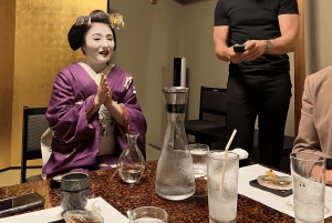 Tokyo : Dîner privé avec des geishas dans un Ryotei réservé aux membres