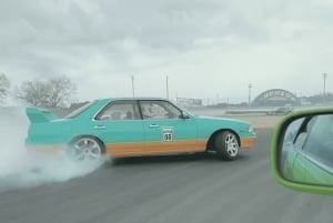 Private Tokyo Drift Car Riding Experience and Pickup Daikoku