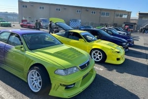 Private Tokyo Drift Car Riding Experience and Pickup Daikoku