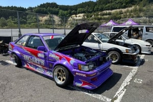 Private Tokyo Drift Car Riding Experience and Pickup Daikoku