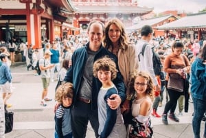 Tokyo : visite privée adaptée aux familles avec guide
