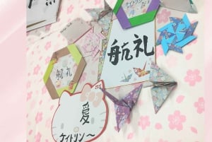 Tokyo Private Family Workshop -Calligraphy, Origami & Yukata