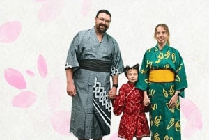 Tokyo Private Family Workshop -Calligraphy, Origami & Yukata