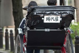 Tokyo: Private Guided Walking Tour & Rickshaw Experience