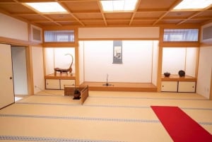 Tokyo: Esperienza di cerimonia del tè in Oshima Tsumugi Haori