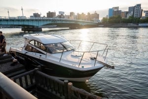 Tokyo: Private Night Cruise with Food and Drinks