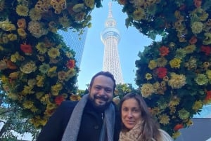 Tokyo: Privat tur og tradisjonell forestilling med middag