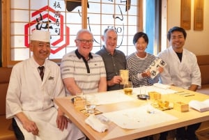 Experiência de Chef de Sushi Profissional em Tóquio