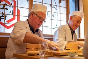 Experiência de Chef de Sushi Profissional em Tóquio