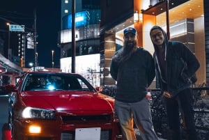 Tokio: Daikoku JDM Carmeet met R34 ophaalservice en Engelstalige gids