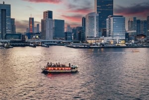 Tokio: rejs po Mostu Tęczowym z pokazem i nieograniczoną ilością piwa